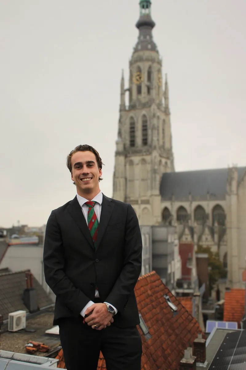 Portret van Bink Voogt