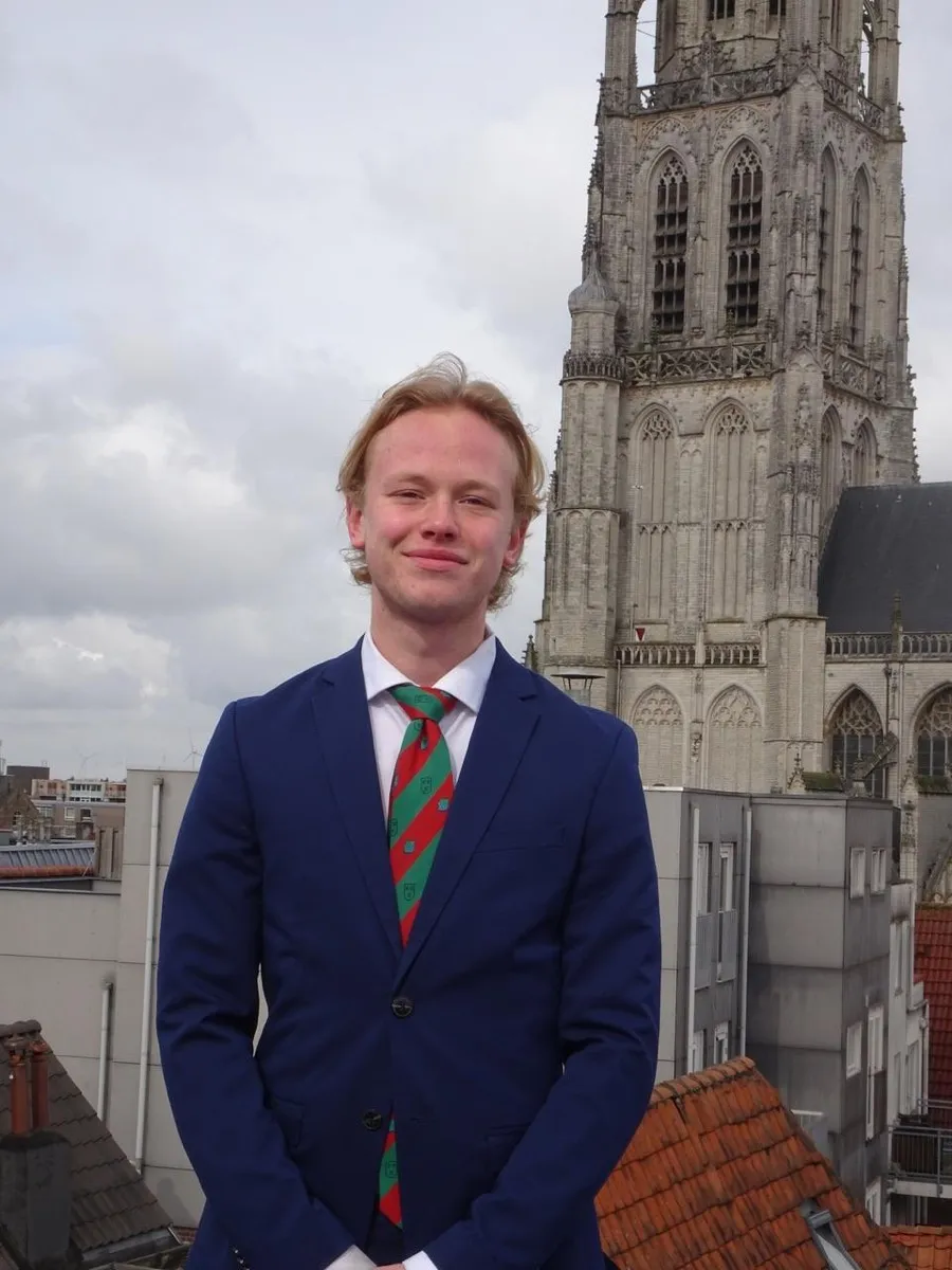 Portret van Cas van Uden