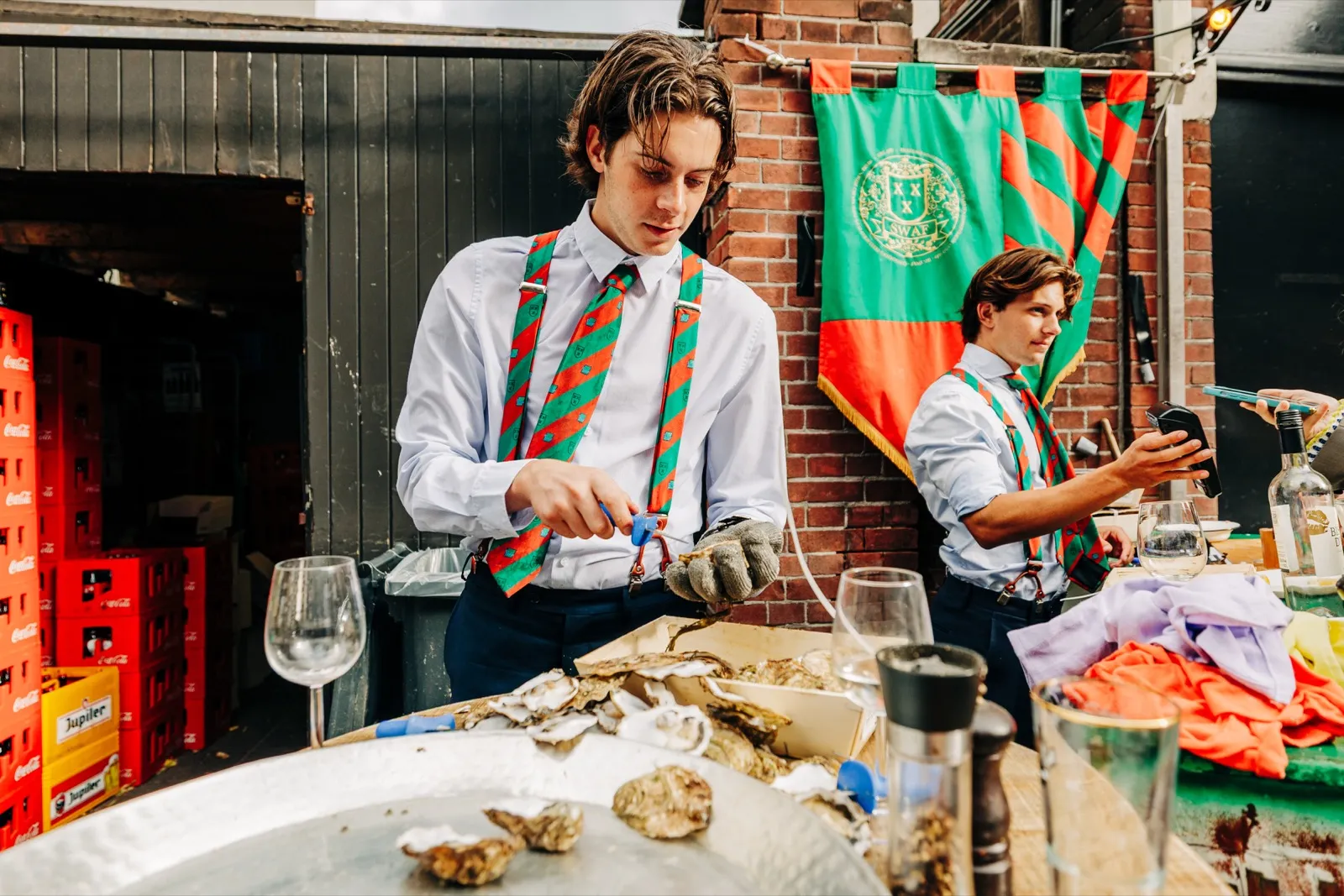 Oesters op de Roseborrel