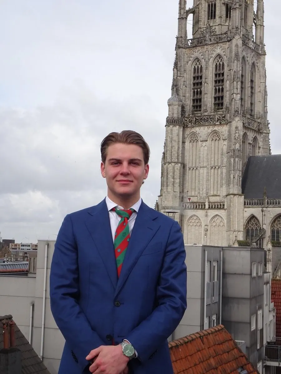 Portret van Stijn te Brake